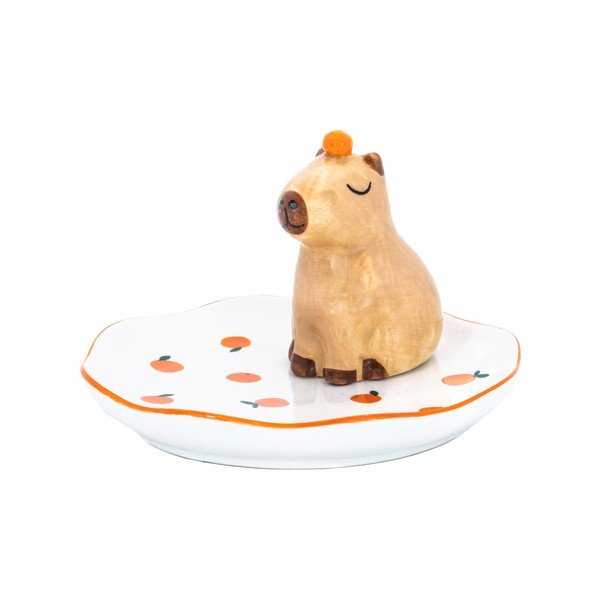 Farfurie pentru bijuterii din ceramică Capybara – Sass & Belle