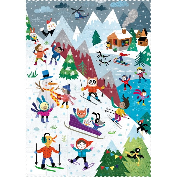 Puzzle cu 2 fețe Londji Lets go to, 36 piese-image-3