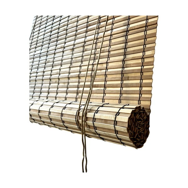 Jaluzea în culoare naturală din bambus 140x160 cm Java – Gardinia-image-3