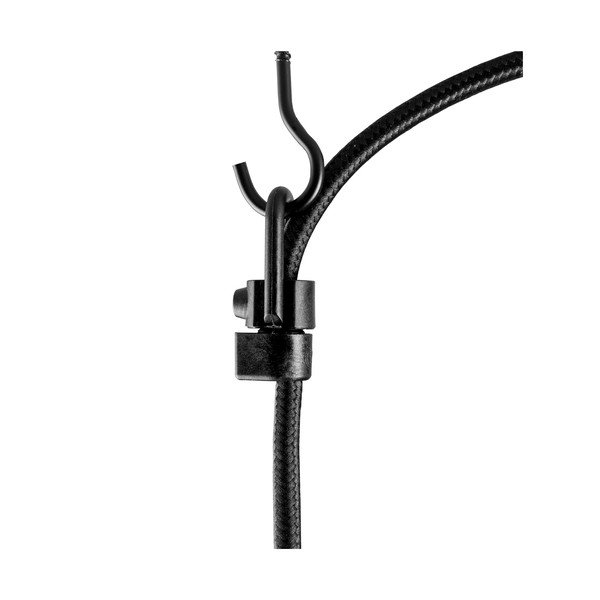 Lustră cu trei brațe și manșon negru Sotto Luce TSUKI, alb-image-2