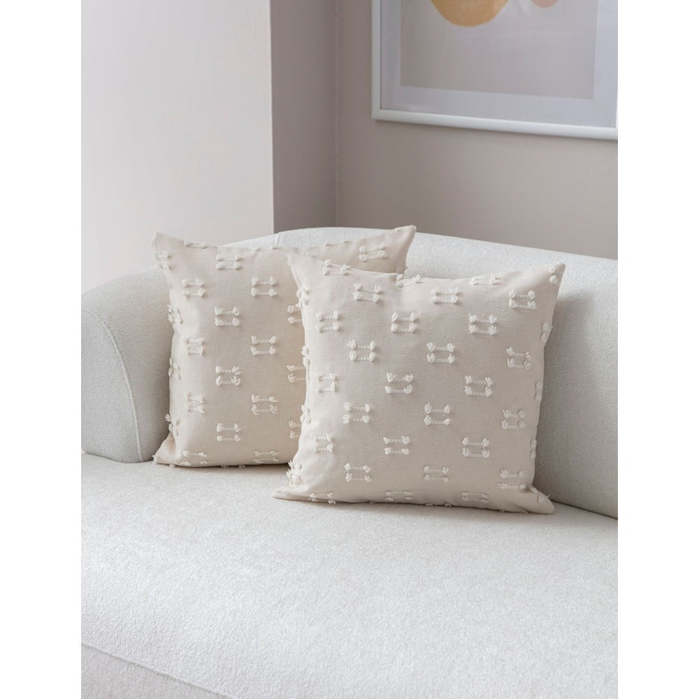 Fețe de pernă 2 buc. 43x43 cm Tuffet – Mioli Decor