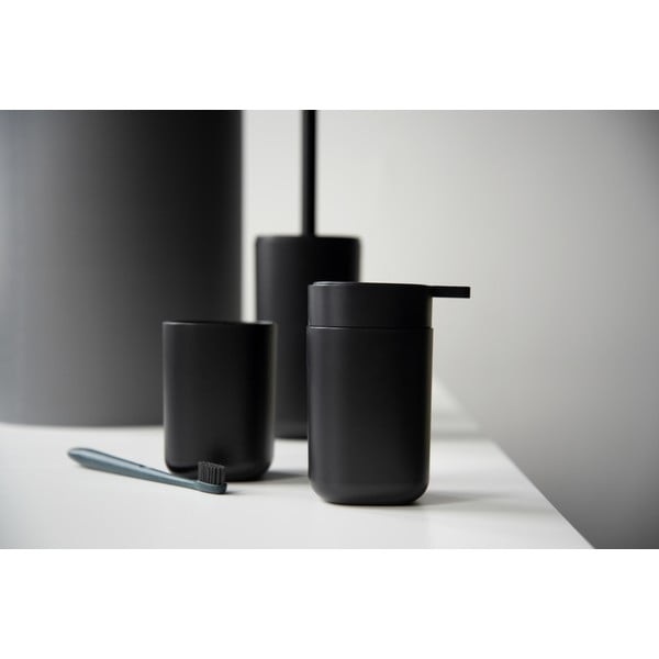 Dozator pentru săpun lichid Wenko Davos, negru-image-2