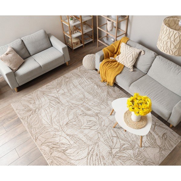 Covor bej 133x190 cm Floares – FD-image-1