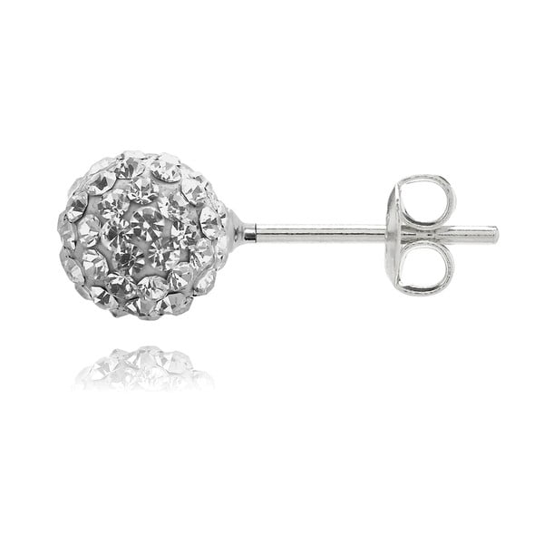 Cercei cu Swarovski Elements Rub Crystal-image-1
