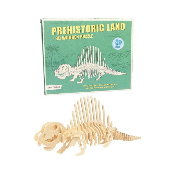 Puzzle 3D din lemn s Rex London Dimetrodon