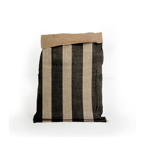 Coş depozitare Surdic Yute Vertical Stripes