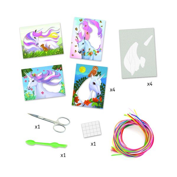 Set creativ Djeco Rainbow Unicorns-image-3