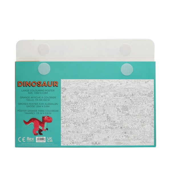 Cărți de colorat Baby Dinos – Rex London-image-4