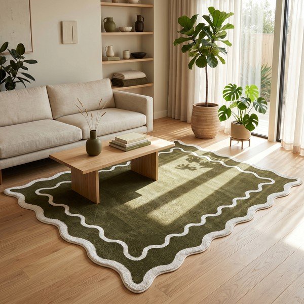 Covor verde închis 160x230 cm Dolce – ESTE-image-4