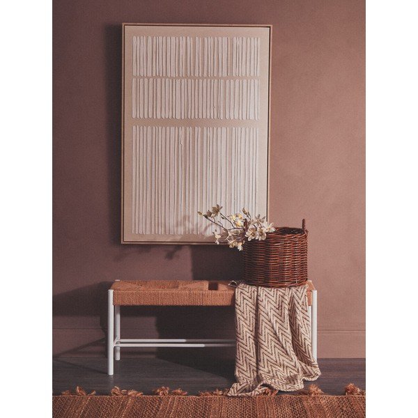 Bancă în culoare naturală din lemn masiv Bandar – Premier Housewares-image-1