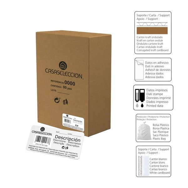 Recipient din sticlă cu robinet Unimasa, 3,4 L-image-3