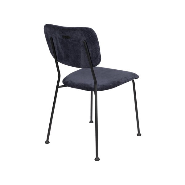 Scaune de dining albastru-închis 2 buc. Benson – Zuiver-image-4