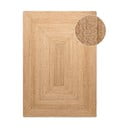 Covor în culoare naturală reversibil, țesut manual din iută 200x300 cm Sharmila Natural Brown – Hanse Home