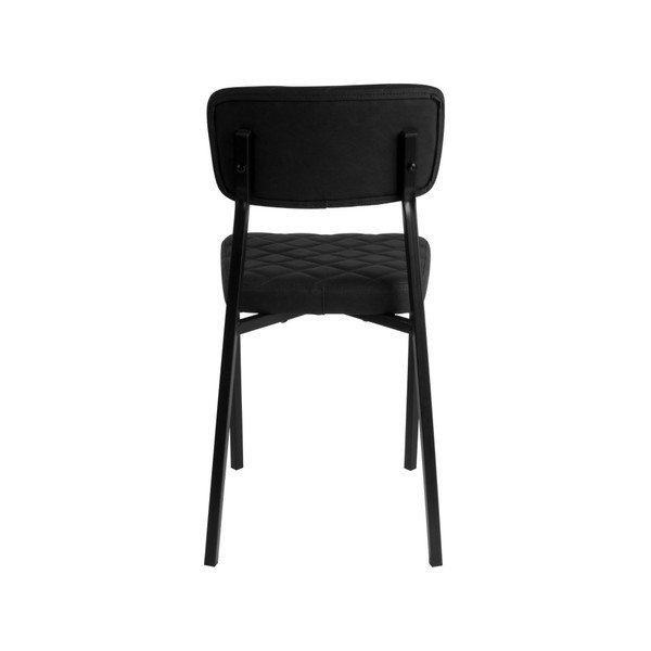Scaun Leitmotiv Retro, negru-image-3