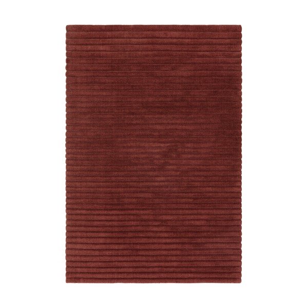 Covor burgundy țesut manual din lână 120x170 cm – Asiatic Carpets