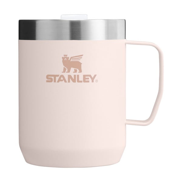 Cană termos roz-deschis din oțel inoxidabil 230 ml Stay-Hot Camp Mug Rose Quartz – Stanley