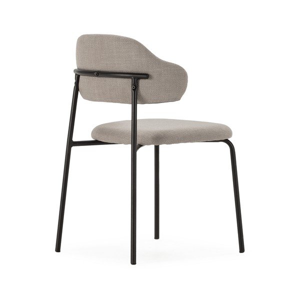 Scaune de dining gri-deschis 4 buc. Adriel – Marckeric-image-4