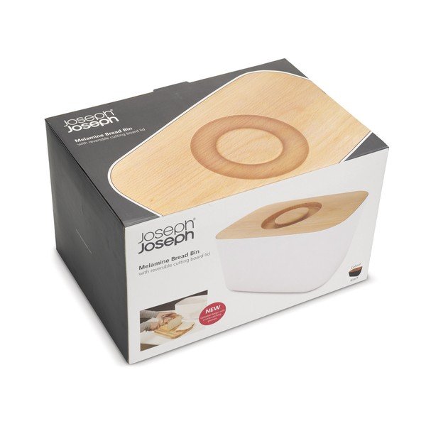 Cutie de pâine cu tocător Bread Bin, negru-image-4