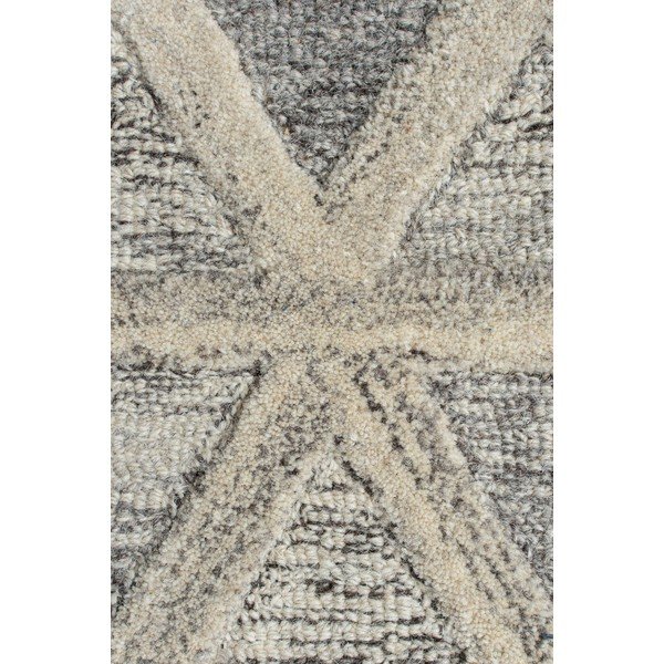 Covor din lână Flair Rugs River, 120 x 170 cm, gri-image-2