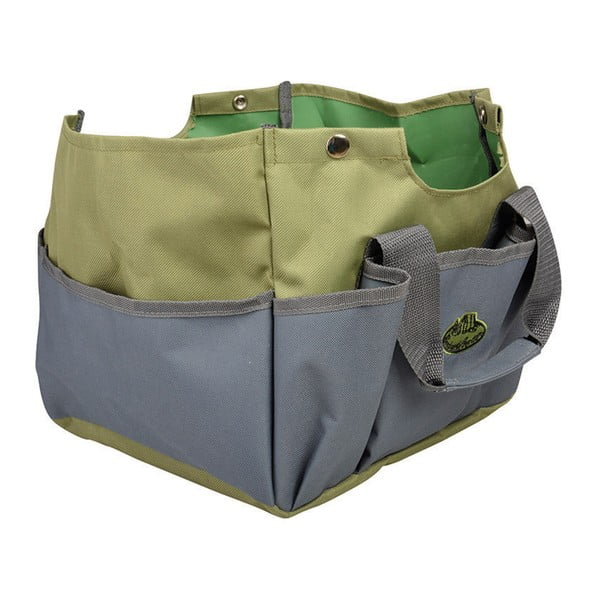 Scăunel de grădină verde/gri – Esschert Design-image-1