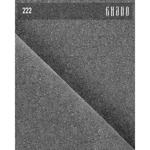 Colțar gri cu tapițerie din chenille (cu colț pe partea stângă/cu șezlong) Chevi – Ghado-image-4