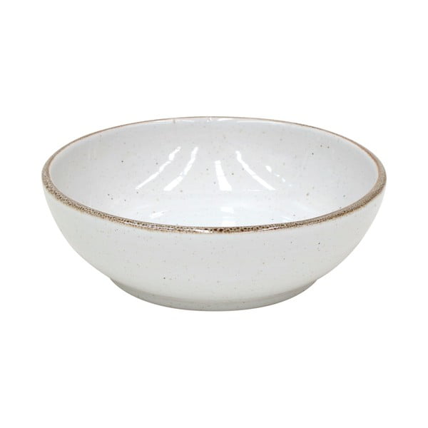 Farfurie adâncă din gresie ceramică Casafina Sardegna, ⌀ 19 cm, alb