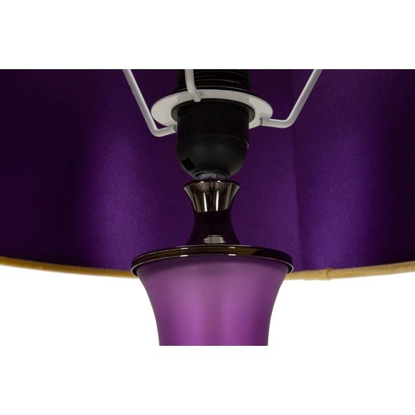 Lampadar galben-mov cu abajur textil (înălțime 167 cm) Milva One – Mauro Ferretti-image-2