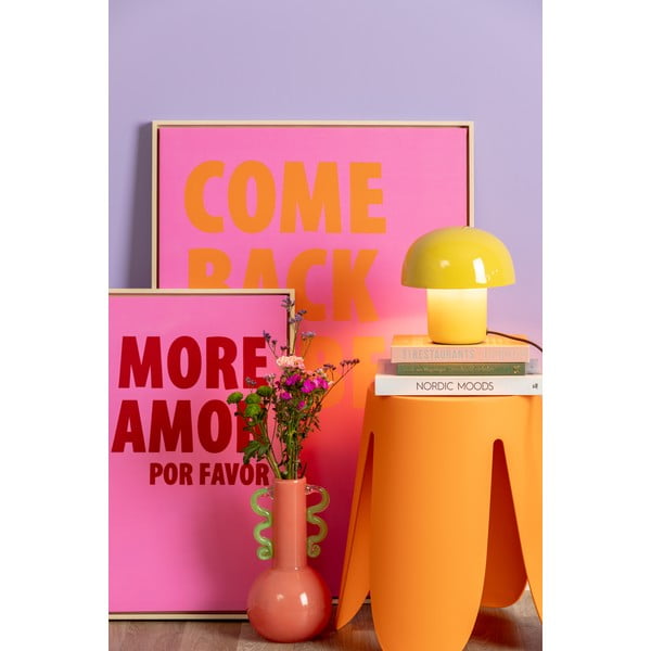 Scaun portocaliu din plastic Ravish – Leitmotiv-image-1