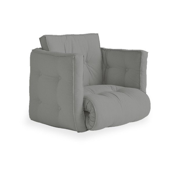 Fotoliu variabil Karup Design Dice Grey, gri-image-1