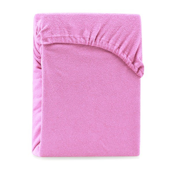 Cearceaf elastic AmeliaHome Ruby, 200 x 100-120 cm, roz-image-2