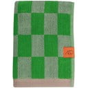Prosop verde din bumbac organic 50x90 cm Retro – Mette Ditmer Denmark