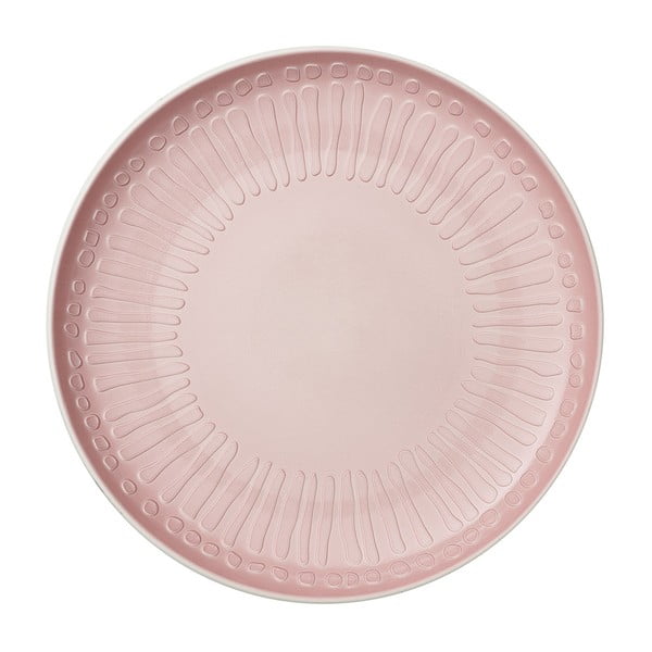 Farfurie din porțelan Villeroy & Boch Blossom, ⌀ 24 cm, alb-roz