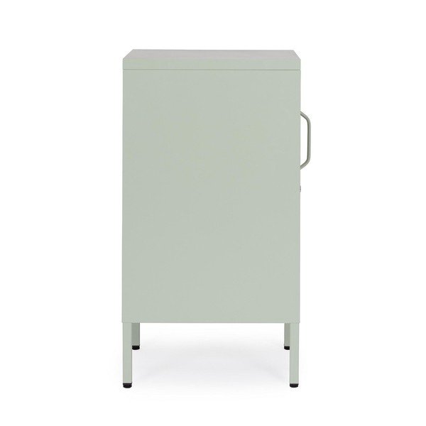 Dulap verde salvie din metal cu încuietoare 35x76x40 cm Cambridge – Yes Everyday-image-4