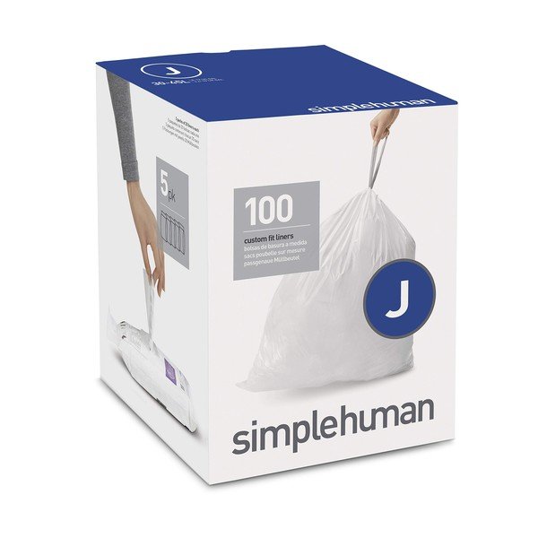 Saci de gunoi 100 buc. retractabili   45 l J – simplehuman
