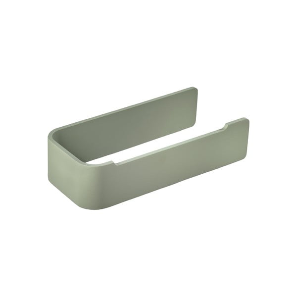 Suport pentru hârtie igienică verde deschis de montat pe perete din metal Ume – Zone-image-1