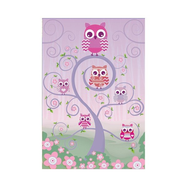 Tapet format mare Catherine Lansfield Owls, 158 x 232 cm-image-1