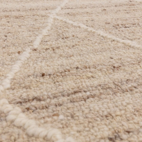 Covor în culoare naturală din lână 160x230 cm Noah – Asiatic Carpets-image-2