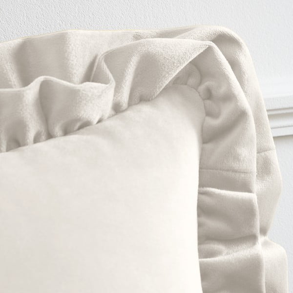Pernă decorativă din catifea 43x43 cm Velvet Double Frill – Catherine Lansfield-image-2