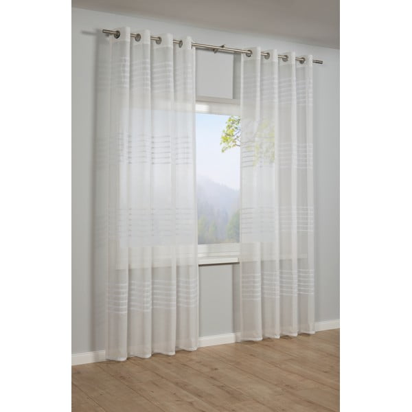 Perdea albă 245x140 cm Etamine - Gardinia-image-1