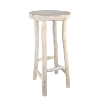 Scaun de bar din lemn de tec 75 cm Suar – Ego Dekor