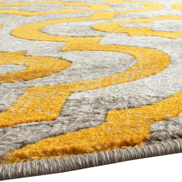 Covor Webtapetti Evergreen, 155 cm, galben-image-1
