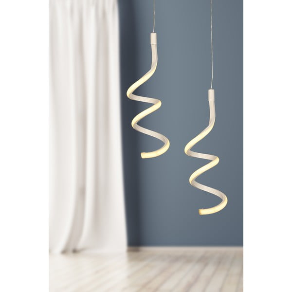 Lustră albă LED din metal ø 25 cm Hilton – Squid Lighting-image-1