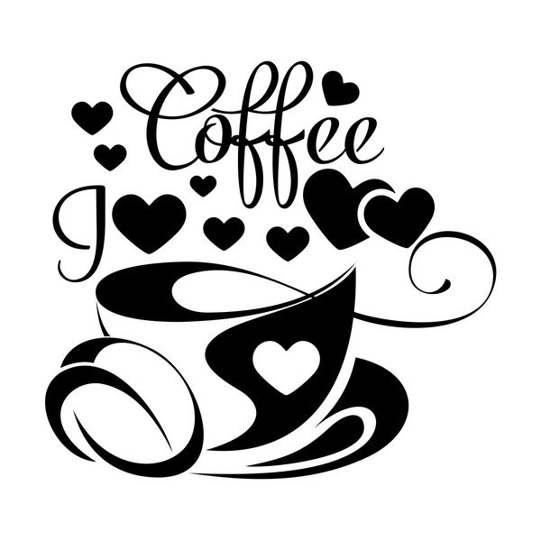 Autocolant Ambiance I Love Coffee-image-2