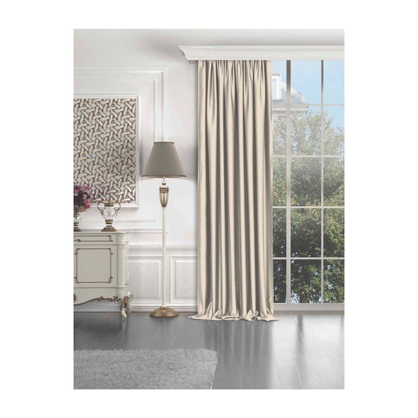 Draperie bej dimout (semi-opacă) 150x260 cm – Mila Home-image-3