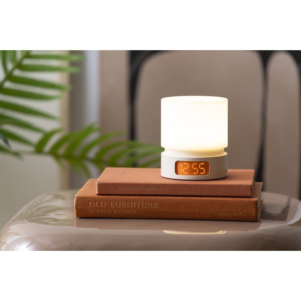 Ceas deșteptător digital/de masă ø 8 cm Pillar – Karlsson-image-1
