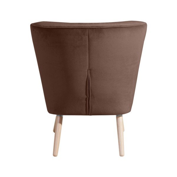Fotoliu Max Winzer Neele Velvet, maro-image-1