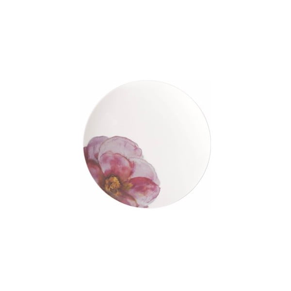 Farfurie albă/roz din porțelan ø 28.5 cm Rose Garden  - Villeroy&Boch