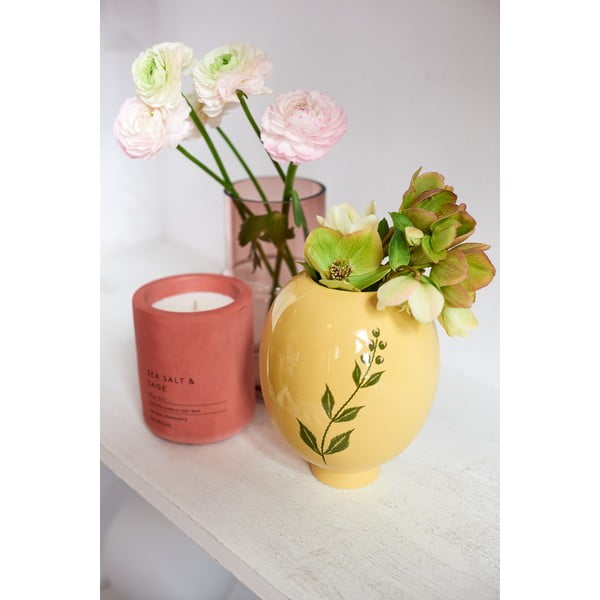 Lumânare parfumată din ceară de soia timp de ardere 24 h Fraga: Sea Salt and Sage – Blomus-image-1