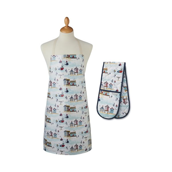 Set cu șorț și mănușă de bucătărie 2 buc. Beside the Seaside – Cooksmart ®