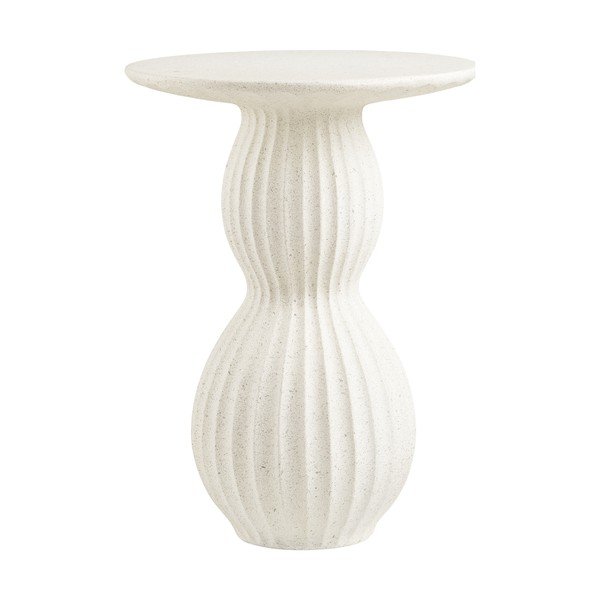 Măsuță auxiliară rotundă din piatră ø 40 cm Newtown – House Nordic